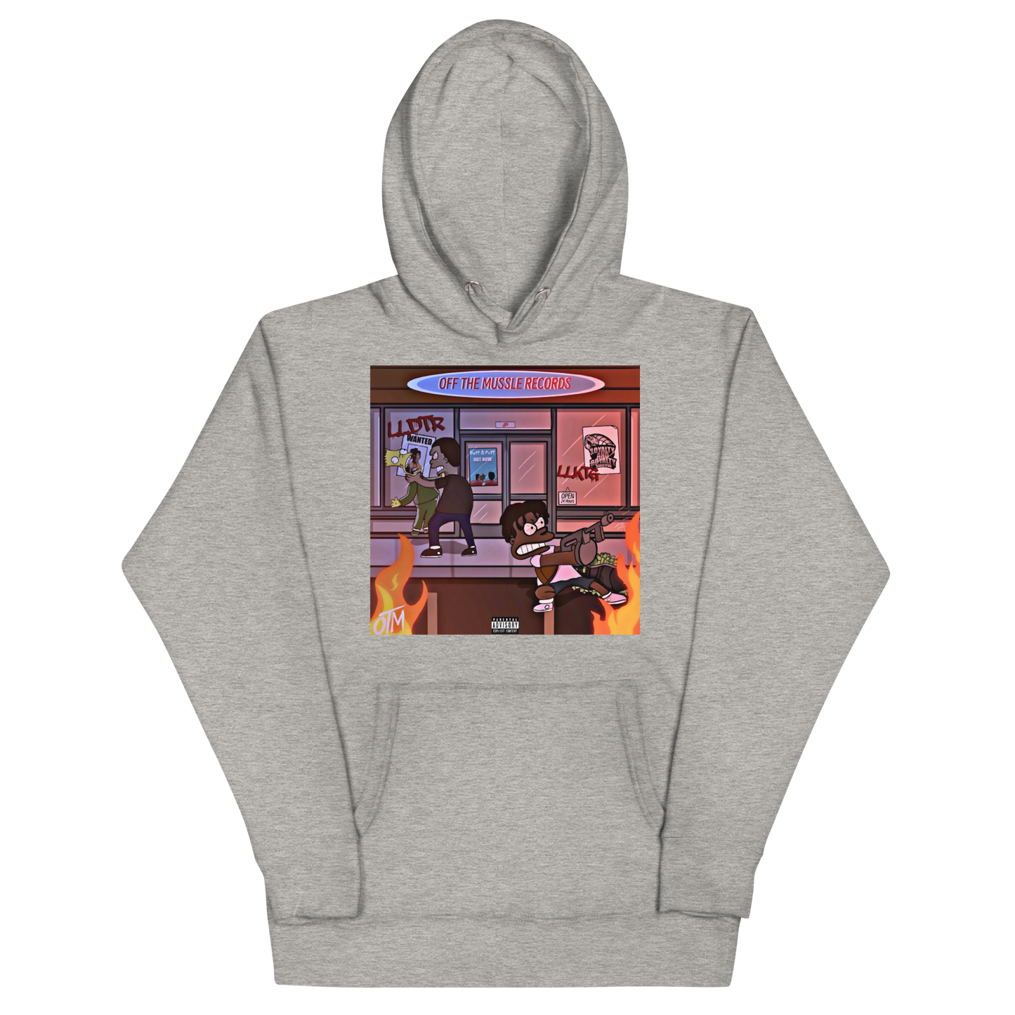 Off the Mussle Records Hoodie