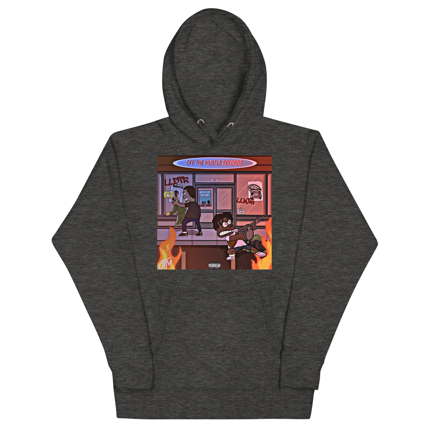 Off the Mussle Records Hoodie