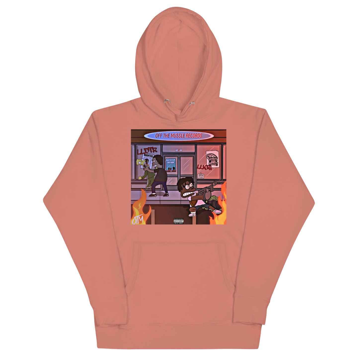 Off the Mussle Records Hoodie