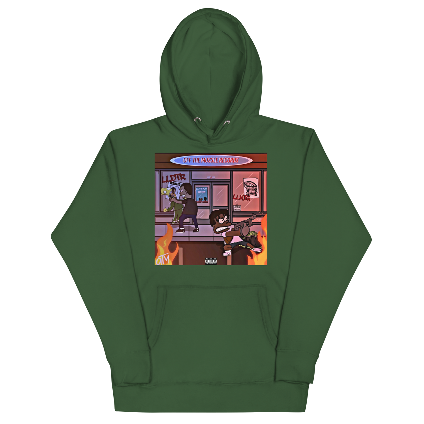 Off the Mussle Records Hoodie