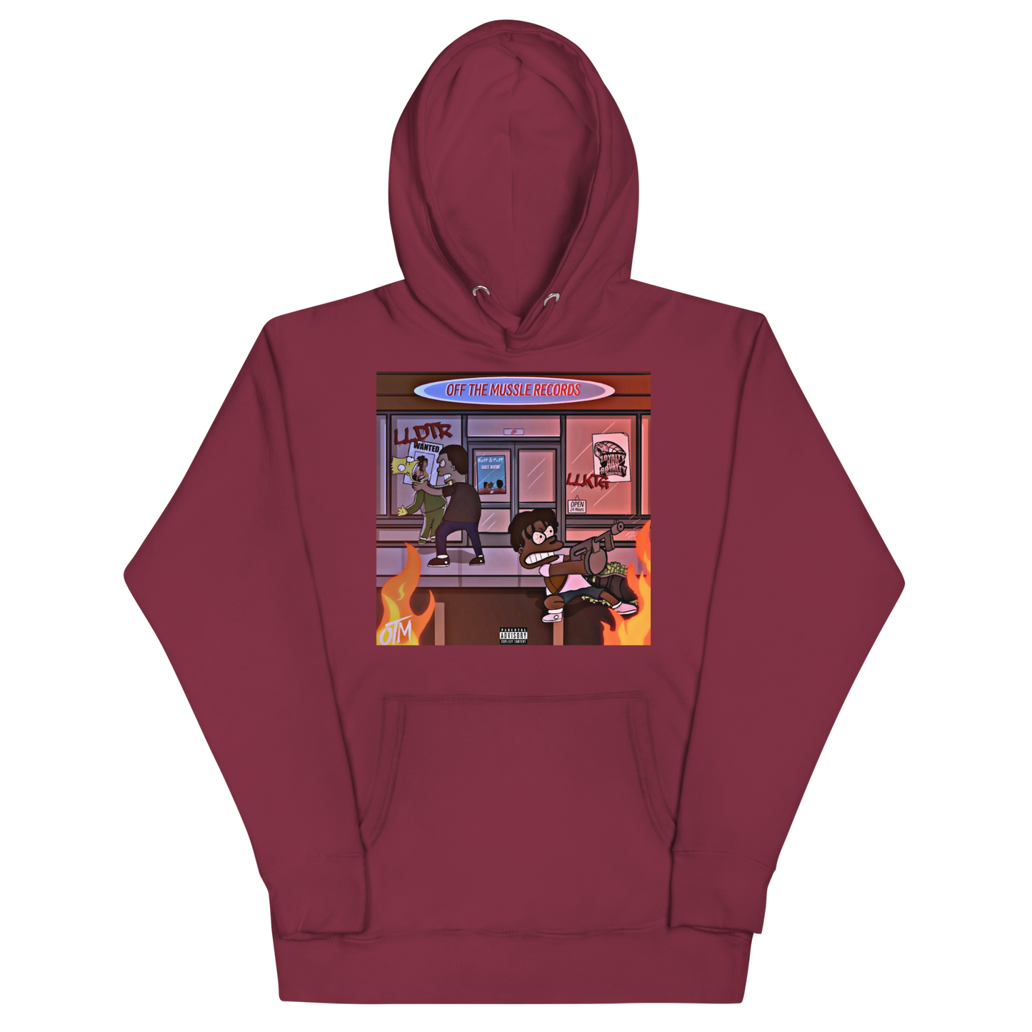 Off the Mussle Records Hoodie