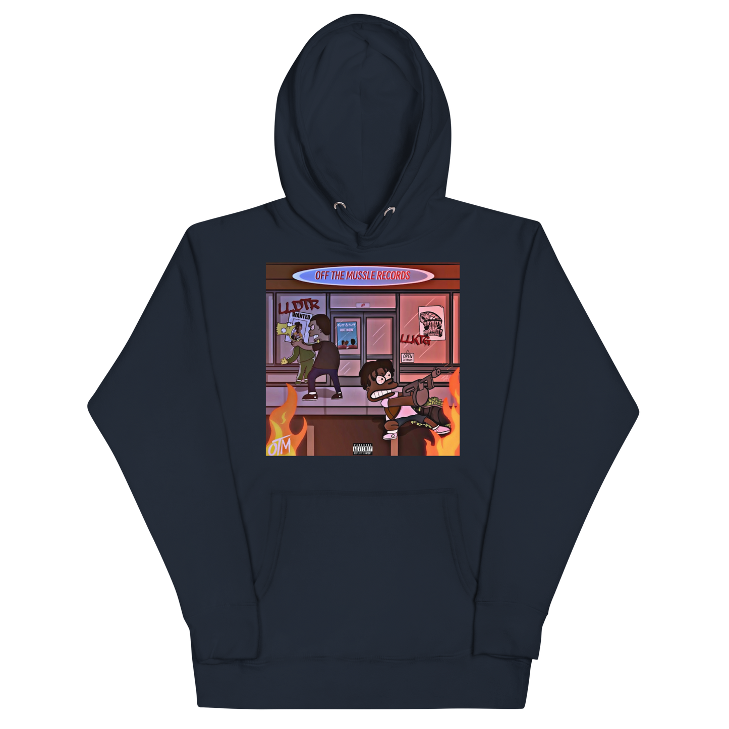 Off the Mussle Records Hoodie