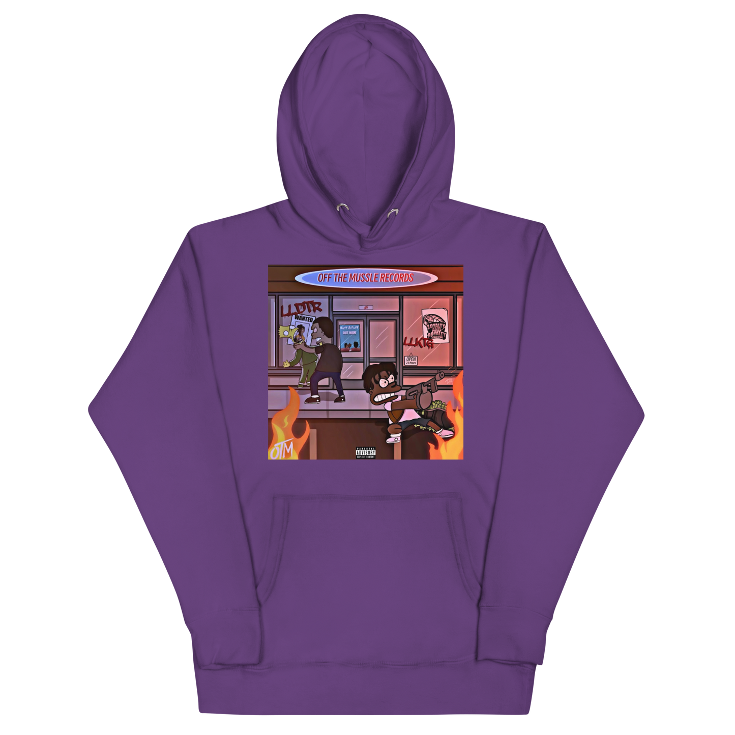 Off the Mussle Records Hoodie