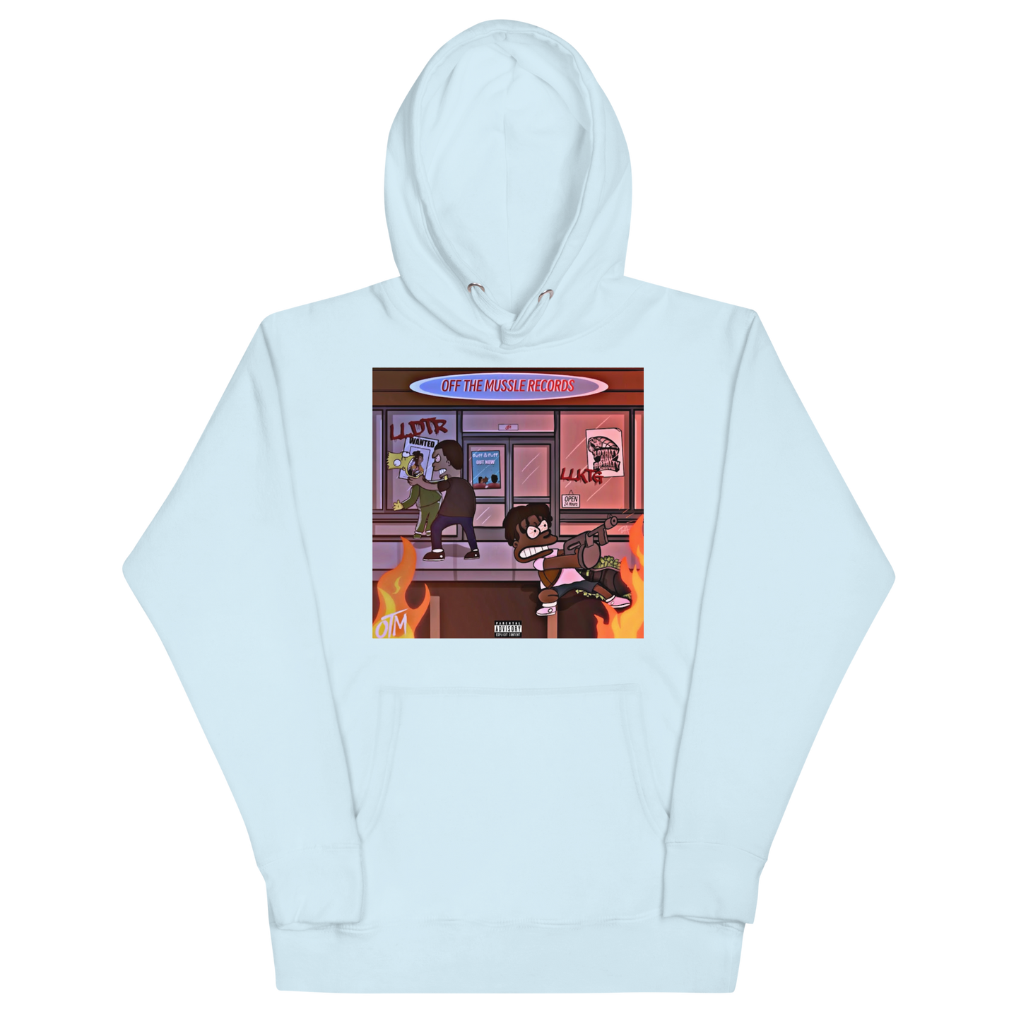 Off the Mussle Records Hoodie