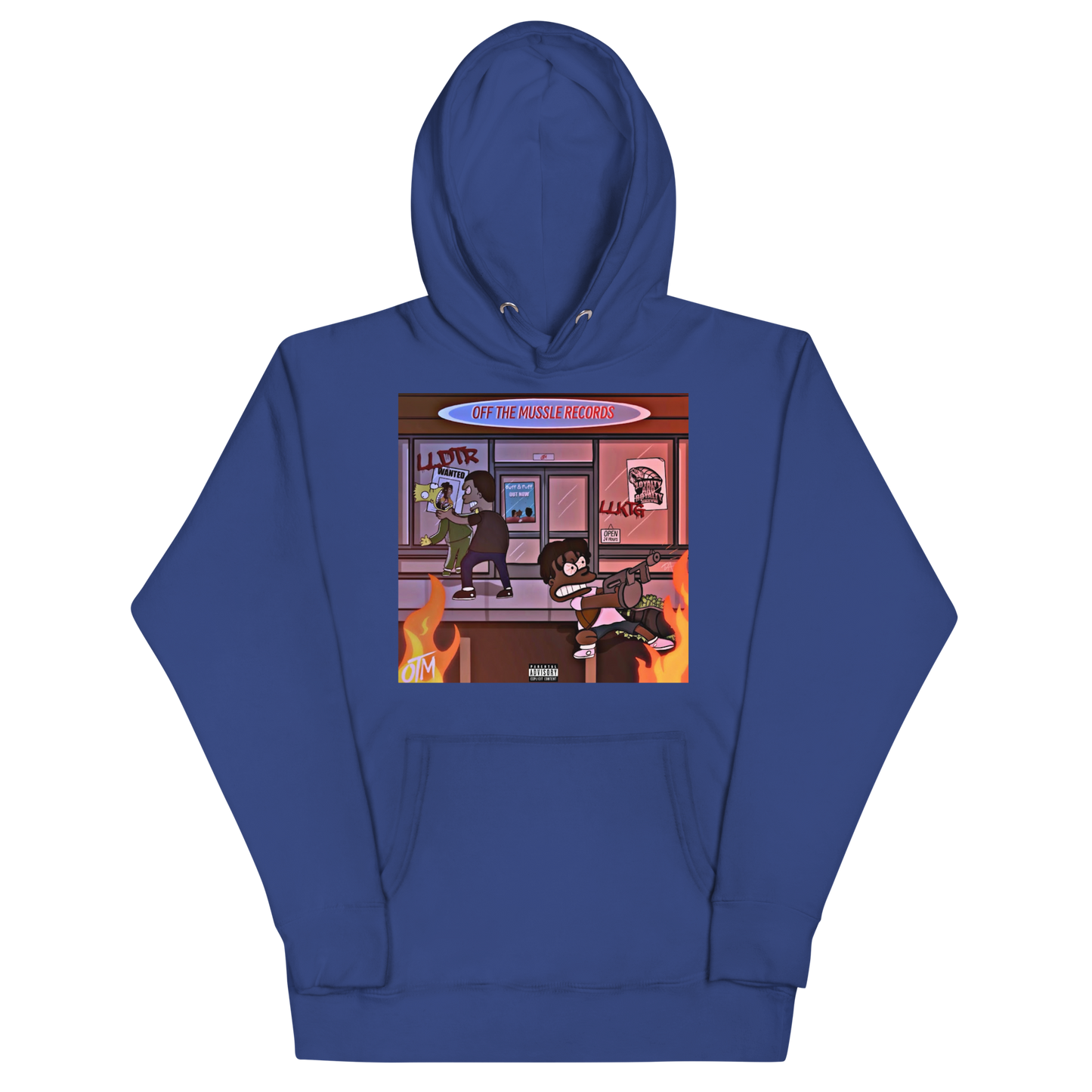 Off the Mussle Records Hoodie