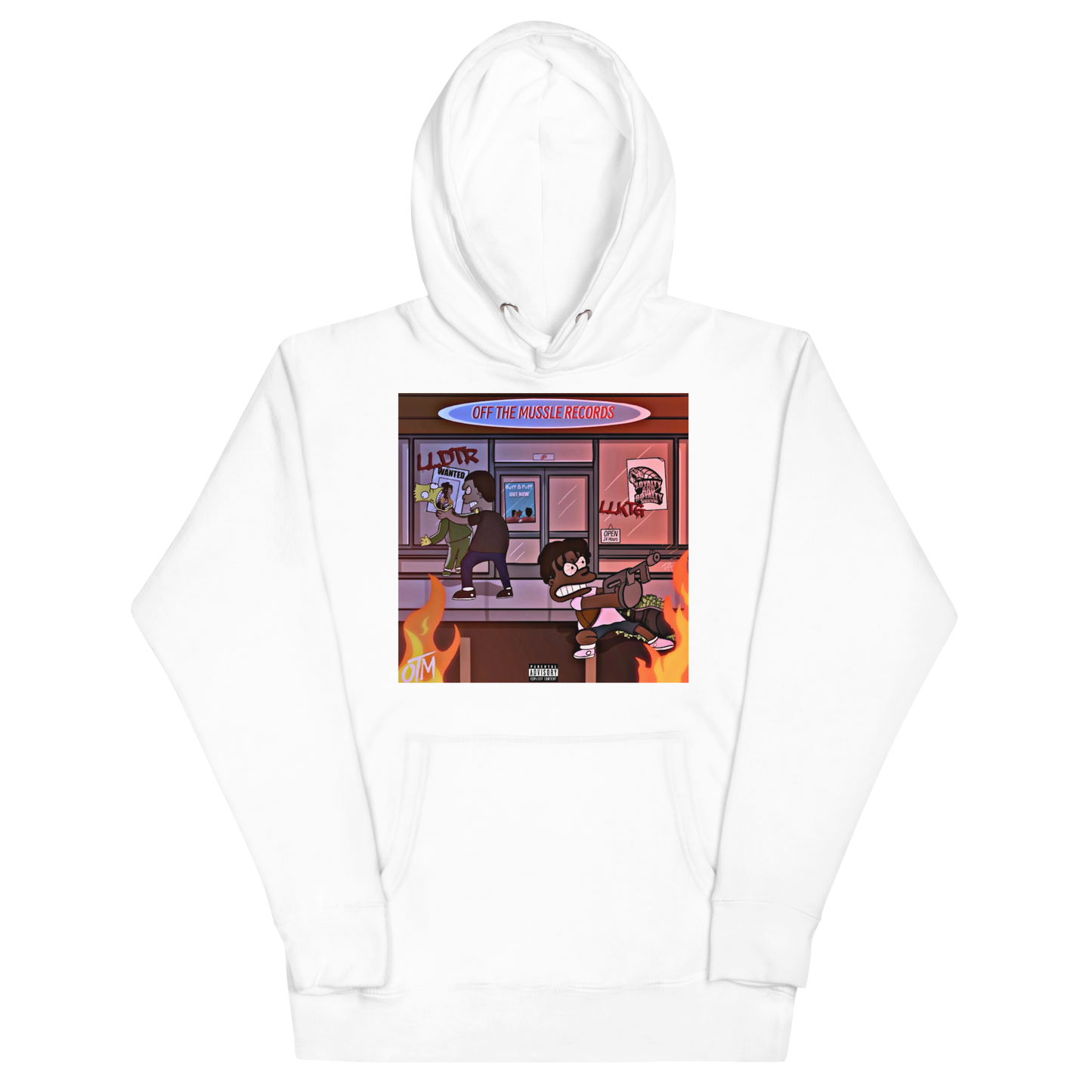Off the Mussle Records Hoodie